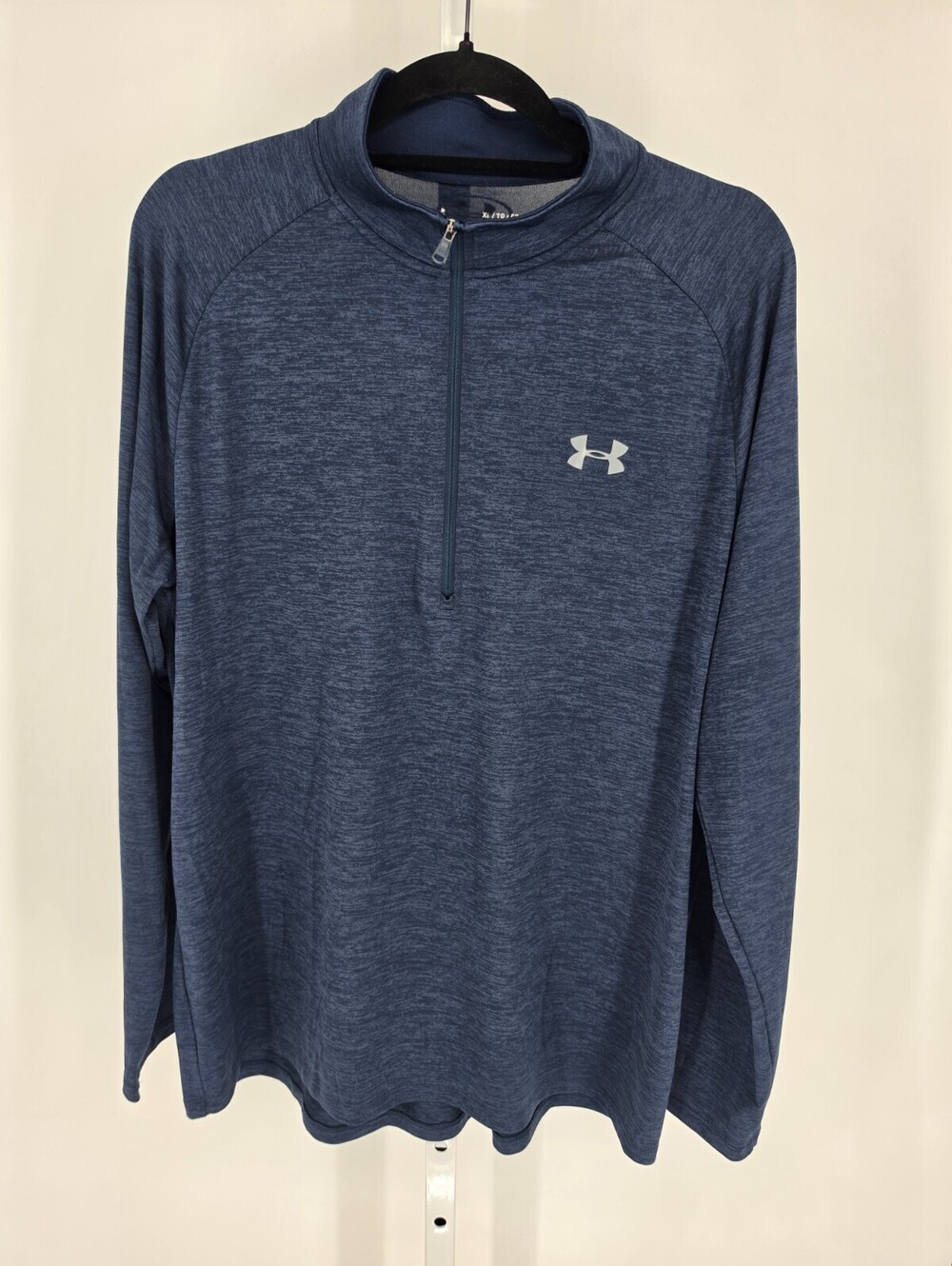 Under Armour Men's Sz XL UA Tech 2.0 Half Zip pullover Slate Blue